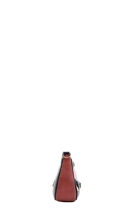 Nicole Lee USA Crescent Shaped Crossbody Bag - Premium Crossbody Bag from Trendsi - Just $49.99! Shop now at Handbags Specialist Headquarter