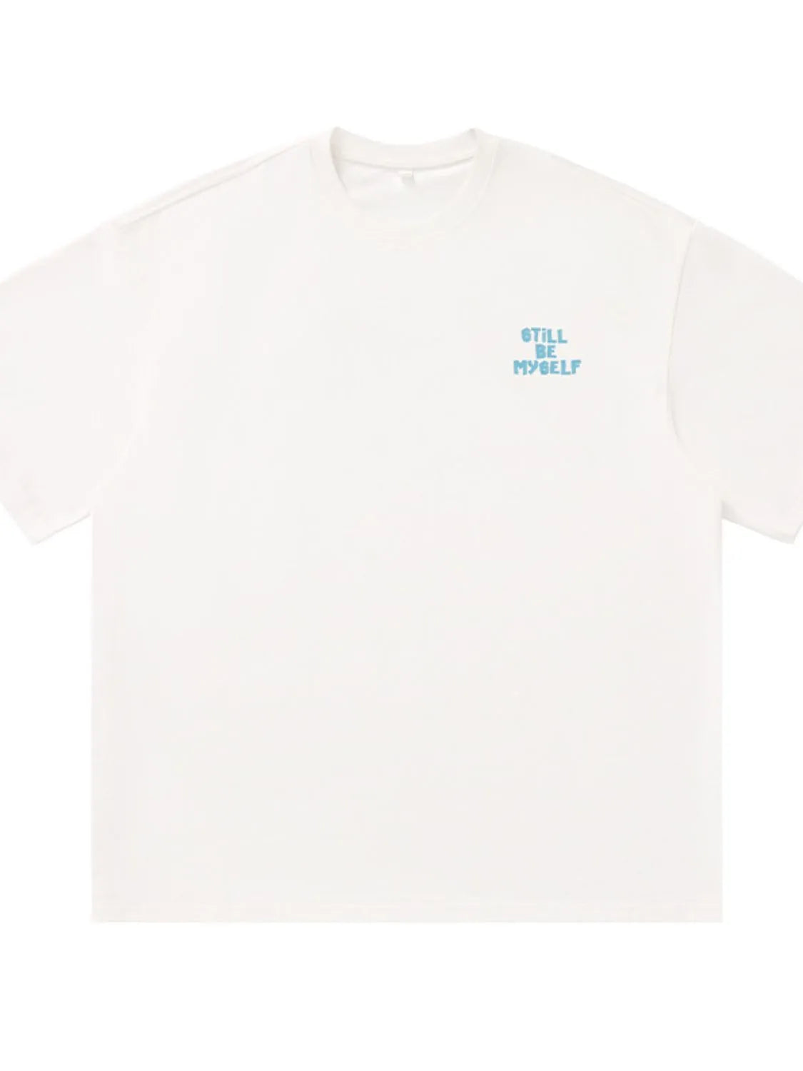 Men's Plus Size Letter Round Neck Half Sleeve T-Shirt - Premium Men's T Shirt from Trendsi - Just $27! Shop now at Handbags Specialist Headquarter
