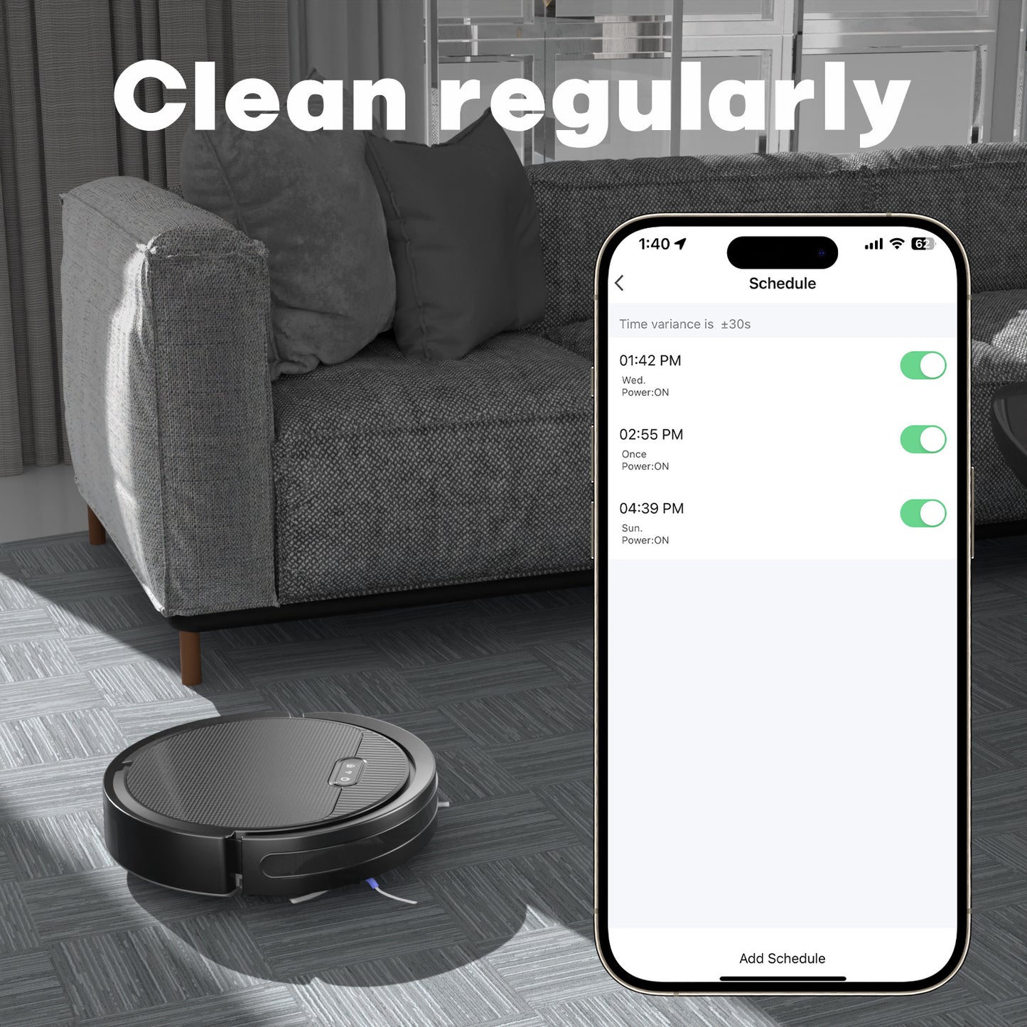 PetPro CleanBot: 3-in-1 Vacuum & Mop Master