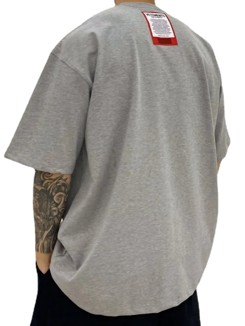 Men's Plus Size Round Neck Half Sleeve T-Shirt - Premium Men's T Shirt from Trendsi - Just $23.80! Shop now at Handbags Specialist Headquarter