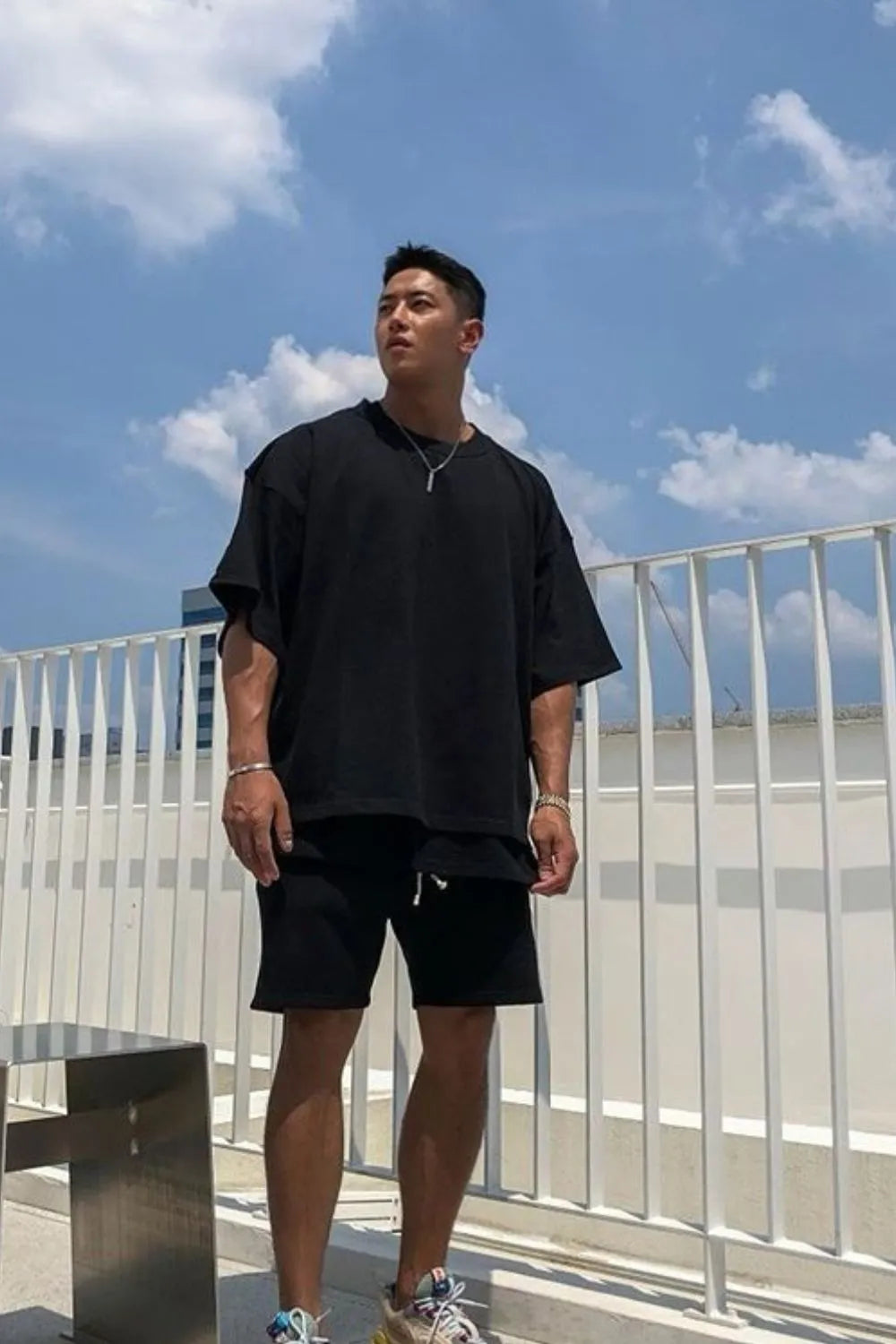 Men's Plus Size Round Neck Half Sleeve T-Shirt - Premium Men's T Shirt from Trendsi - Just $24.60! Shop now at Handbags Specialist Headquarter