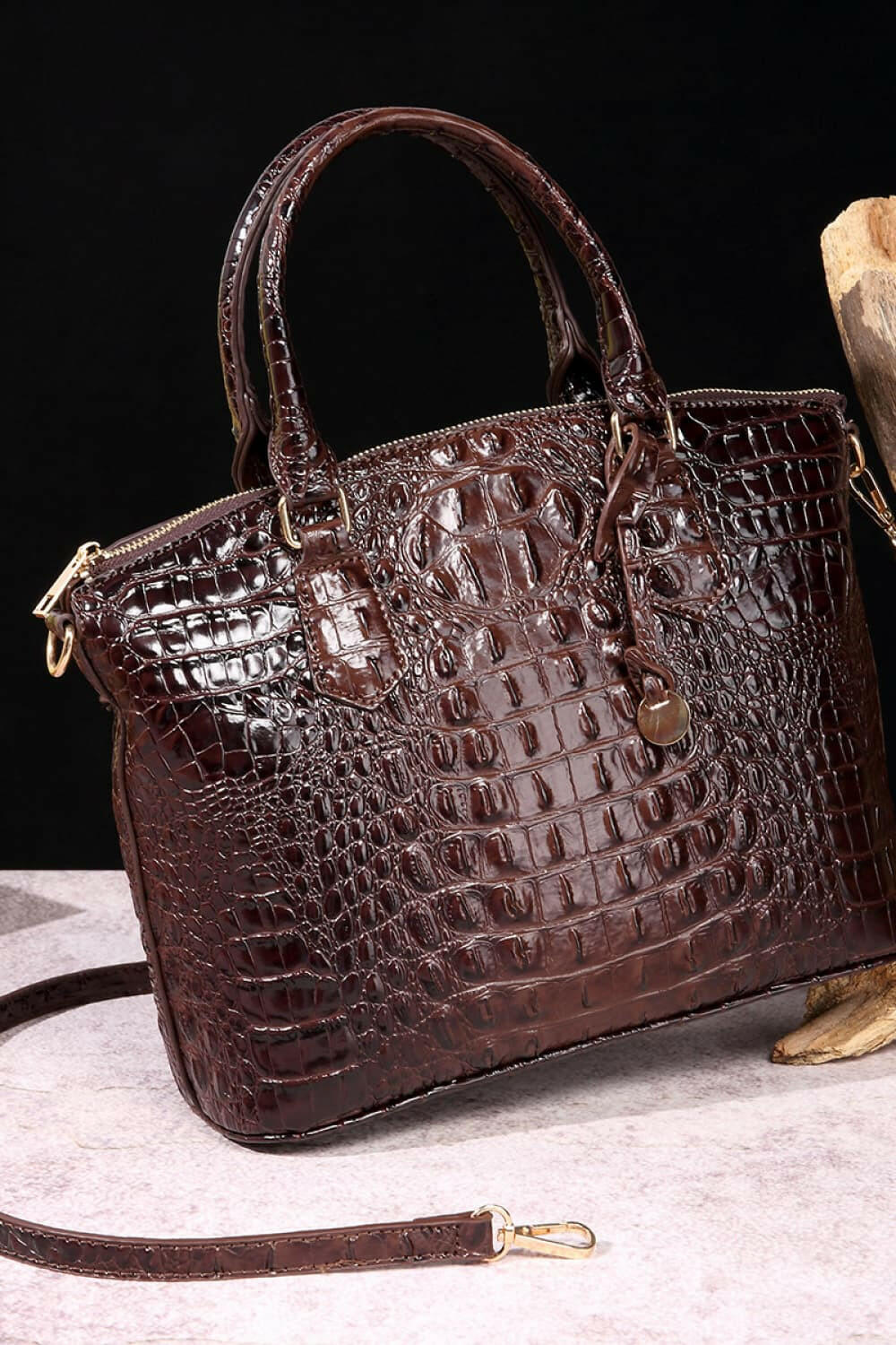 PU Leather Handbag.