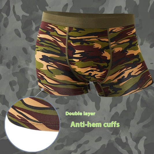 StealthFit Modal Camo Mid-Waist Breathable Boxers