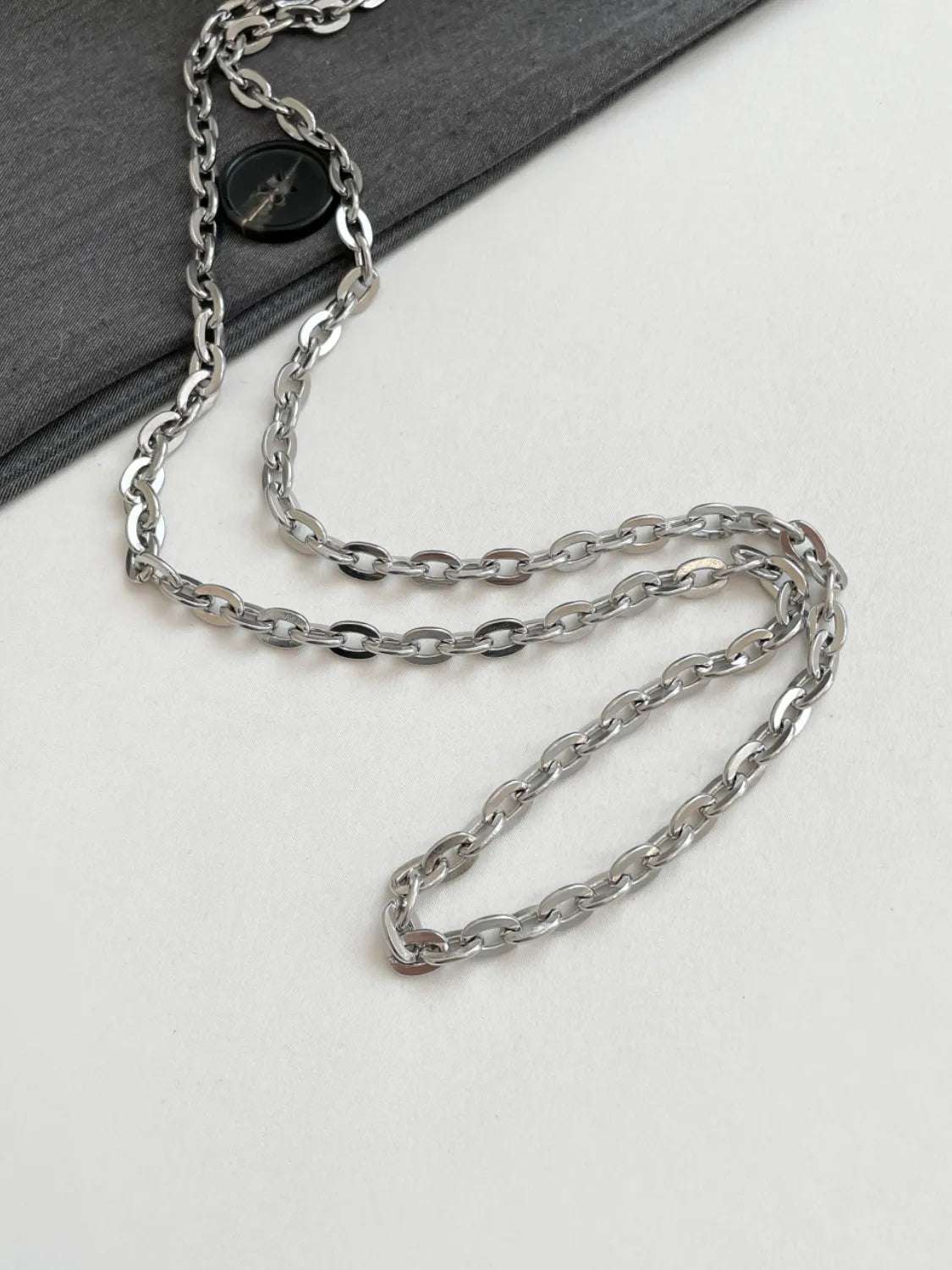 Chain Strap Bucket Bag - Premium Crossbody Bag from Trendsi - Just $18.99! Shop now at Handbags Specialist Headquarter