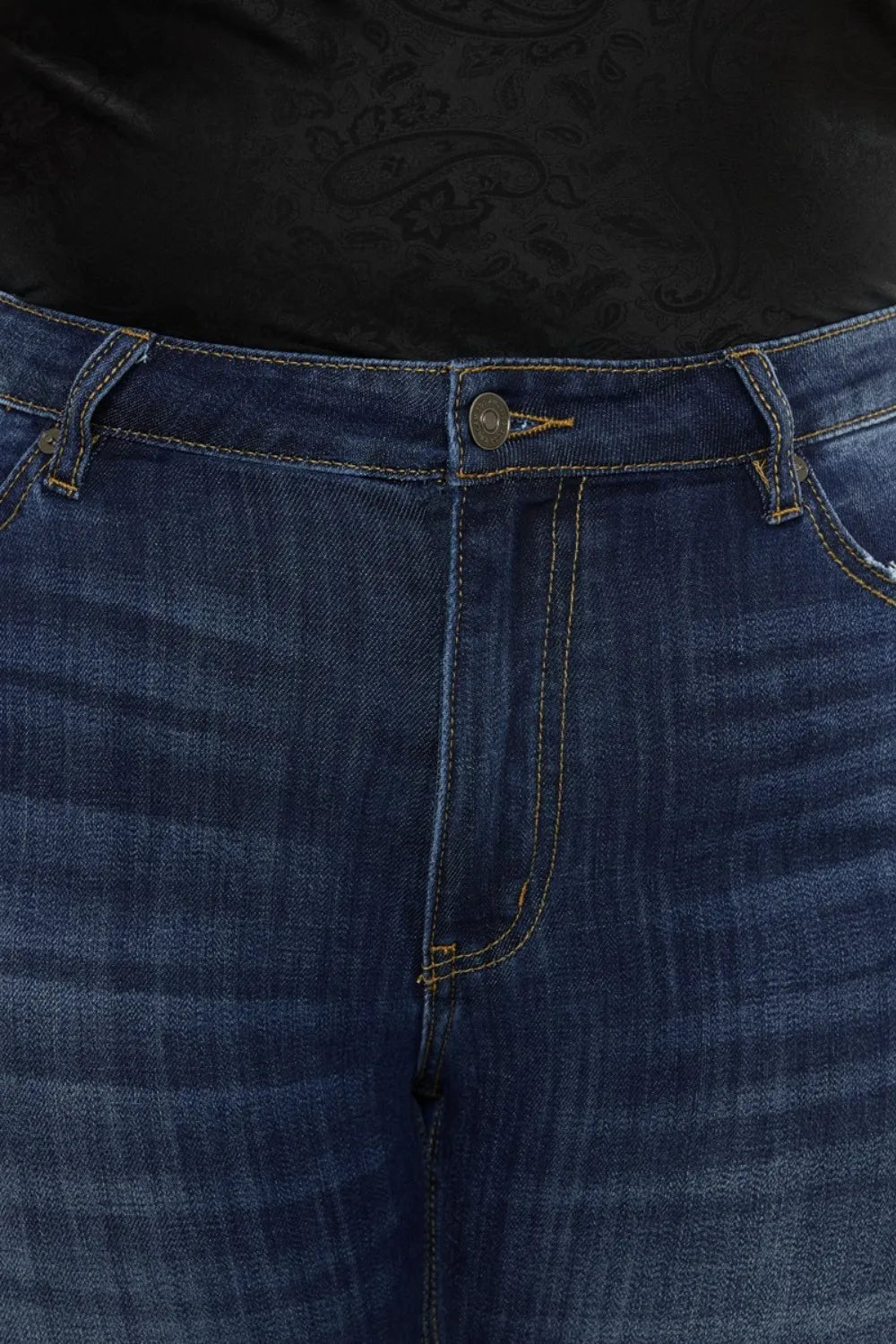 Kancan Full Size Mid Rise Slim Flare Jeans - Premium Sleepwear from Trendsi - Just $67.99! Shop now at Handbags Specialist Headquarter