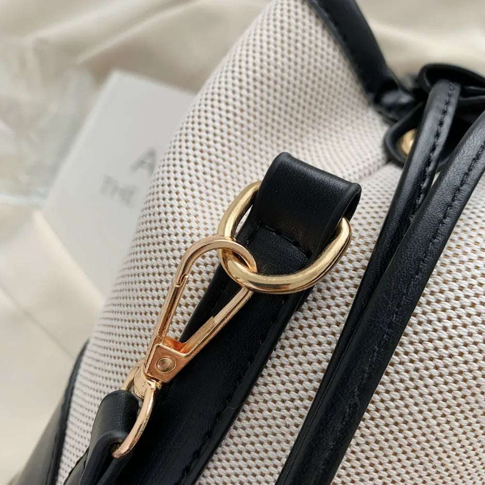 Straw Braided Adjustable Strap Crossbody Bag - Premium Crossbody Bag from Trendsi - Just $38.99! Shop now at Handbags Specialist Headquarter