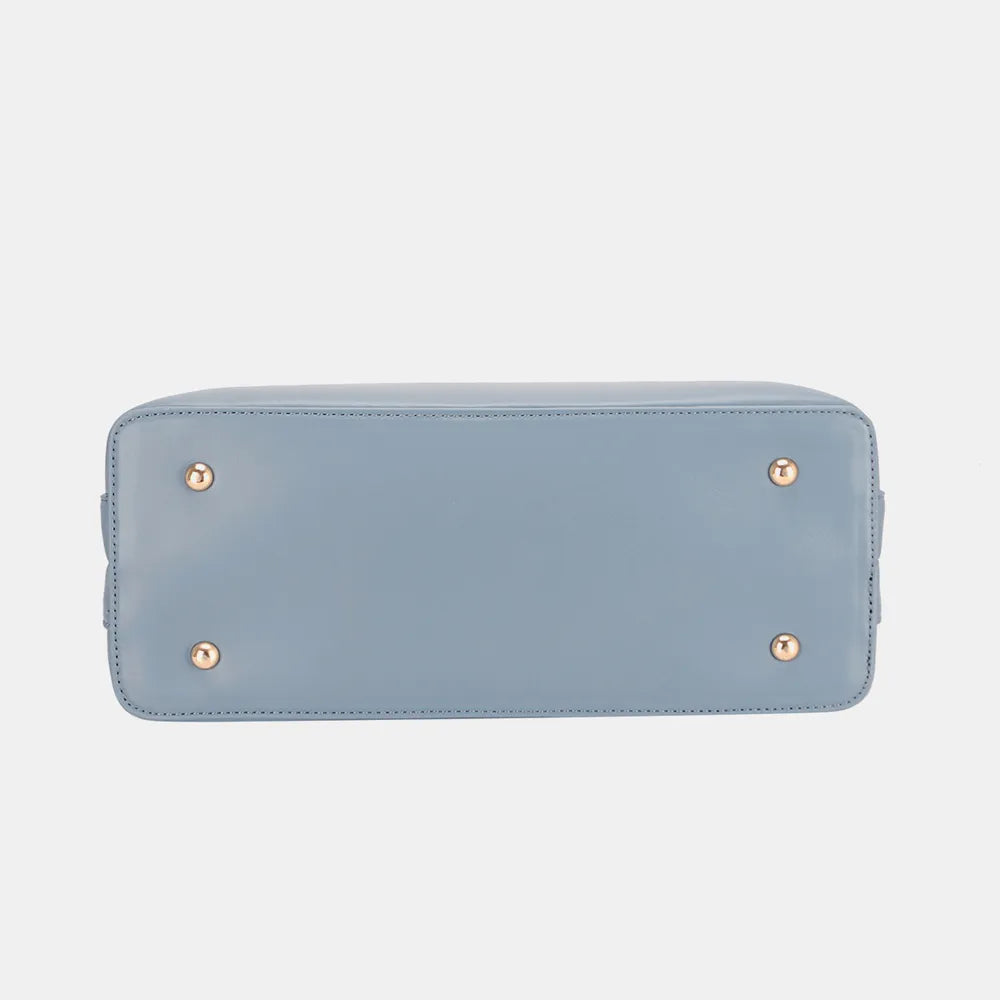 Stylish & Durable David Jones PU Leather Handbag - Premium Handbags from Trendsi - Just $52.99! Shop now at Handbags Specialist Headquarter