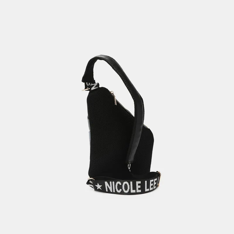 Nicole Lee USA Vegan Leather Leopard & Lip Pattern Crossbody Bag - Premium Wallet from Trendsi - Just $53.99! Shop now at Handbags Specialist Headquarter