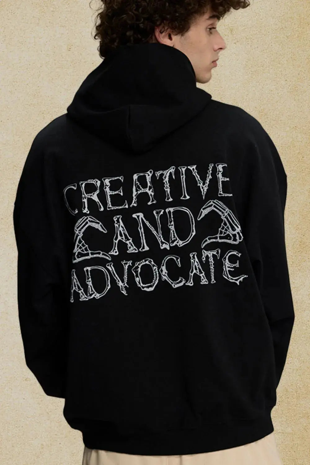 Men's Graphic Long Sleeve Hoodie.