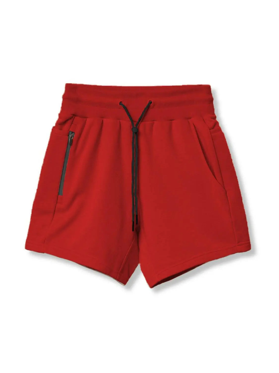 Men's Plus Size Drawstring High Waist Active Shorts.