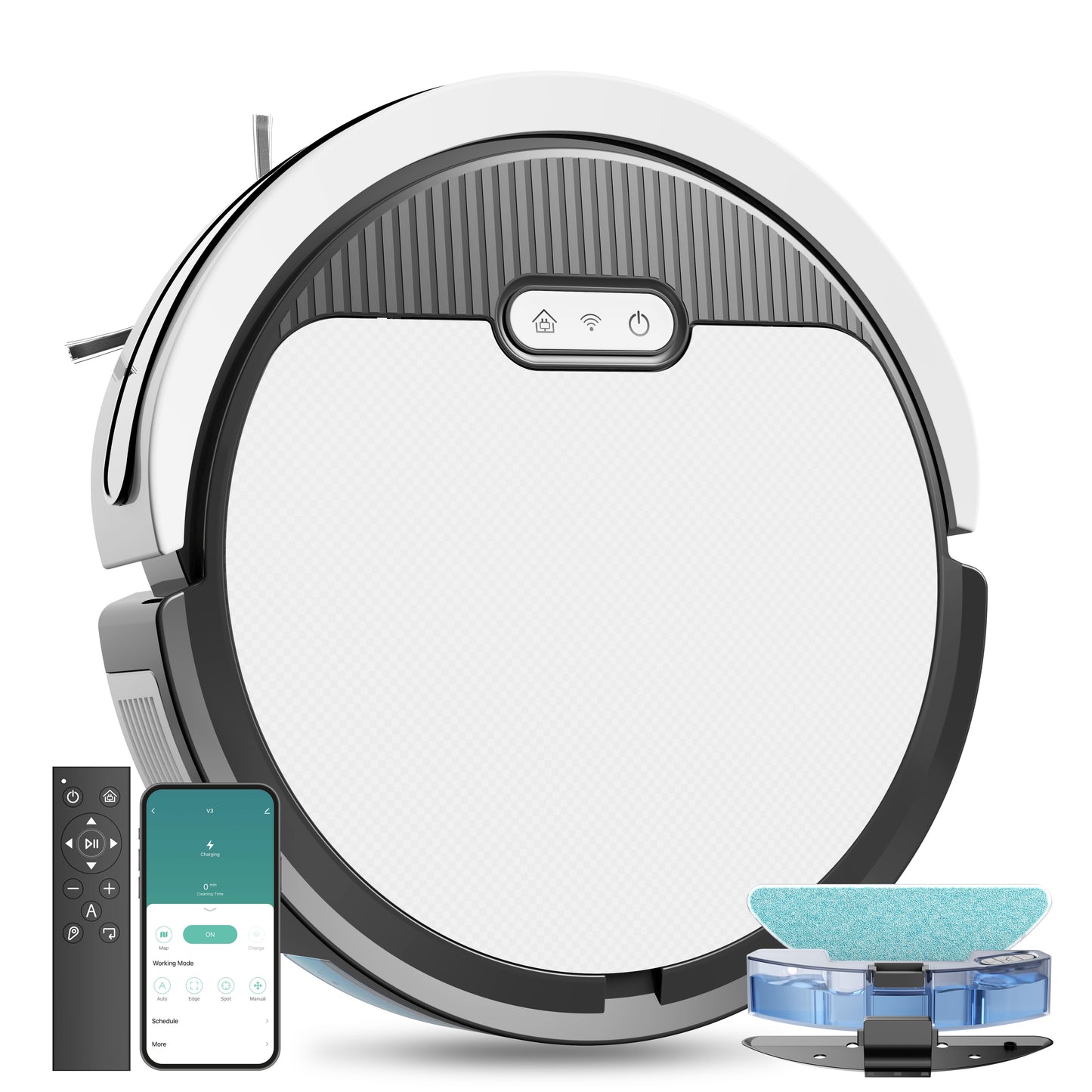 PetPro CleanBot: 3-in-1 Vacuum & Mop Master