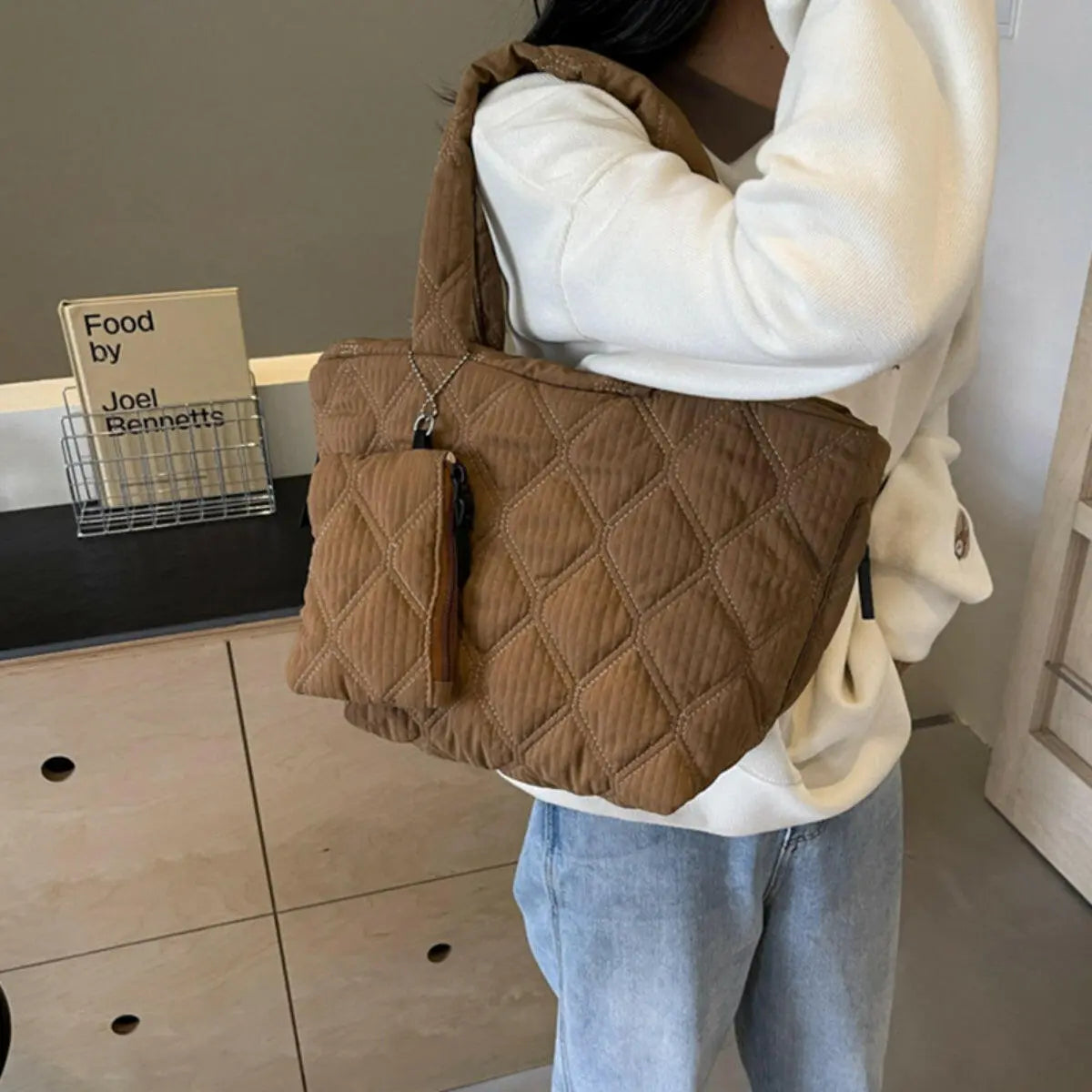 Polyester Medium Tote Bag.