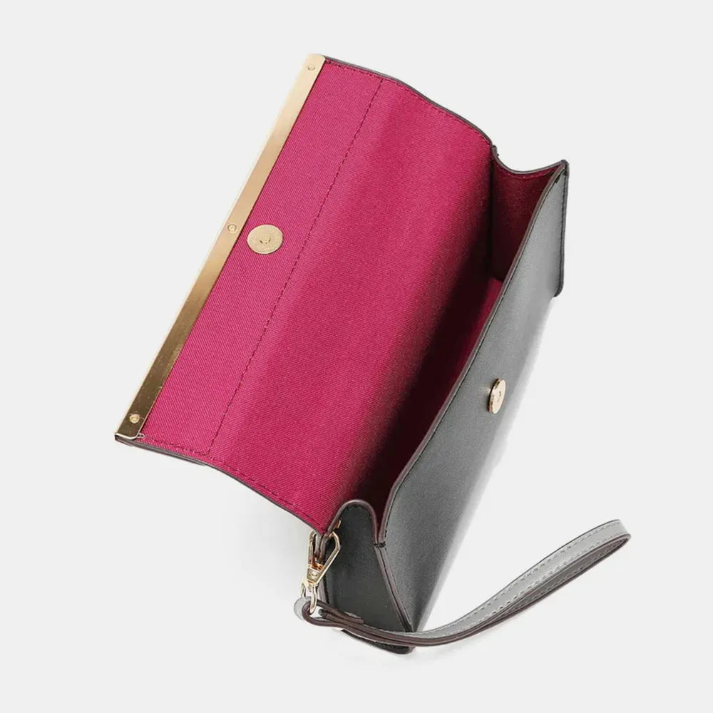 Nicole Lee USA 3-Piece Color Block Handbag Set - Premium handbags from Trendsi - Just $50.99! Shop now at Handbags Specialist Headquarter