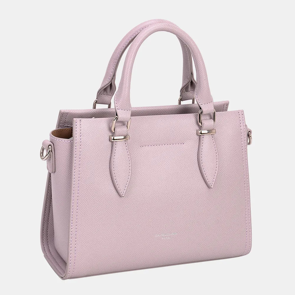 David Jones PU Leather Handbag - Premium Tote Bag from Trendsi - Just $44.99! Shop now at Handbags Specialist Headquarter