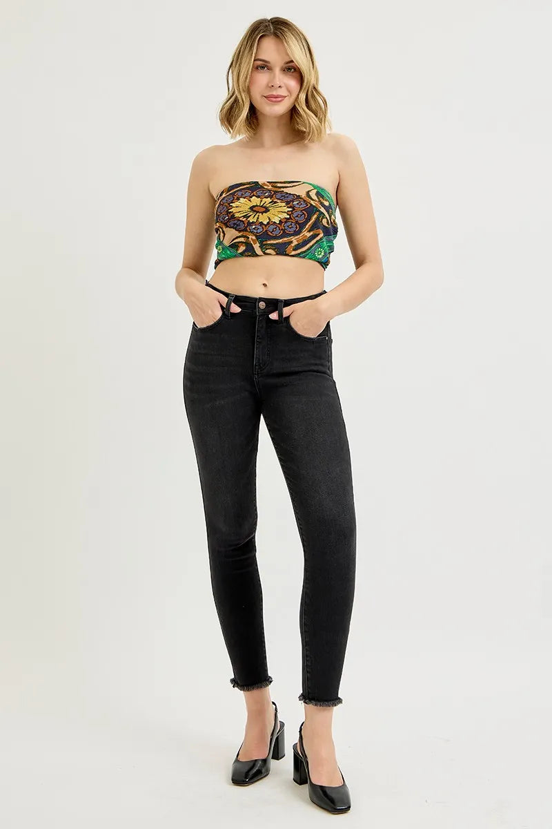 RISEN Full Size Tummy Control High Rise Adjustable Waist Skinny Jeans Plus Size - Premium Women / Jeans & Denim from Trendsi - Just $61.99! Shop now at Handbags Specialist Headquarter