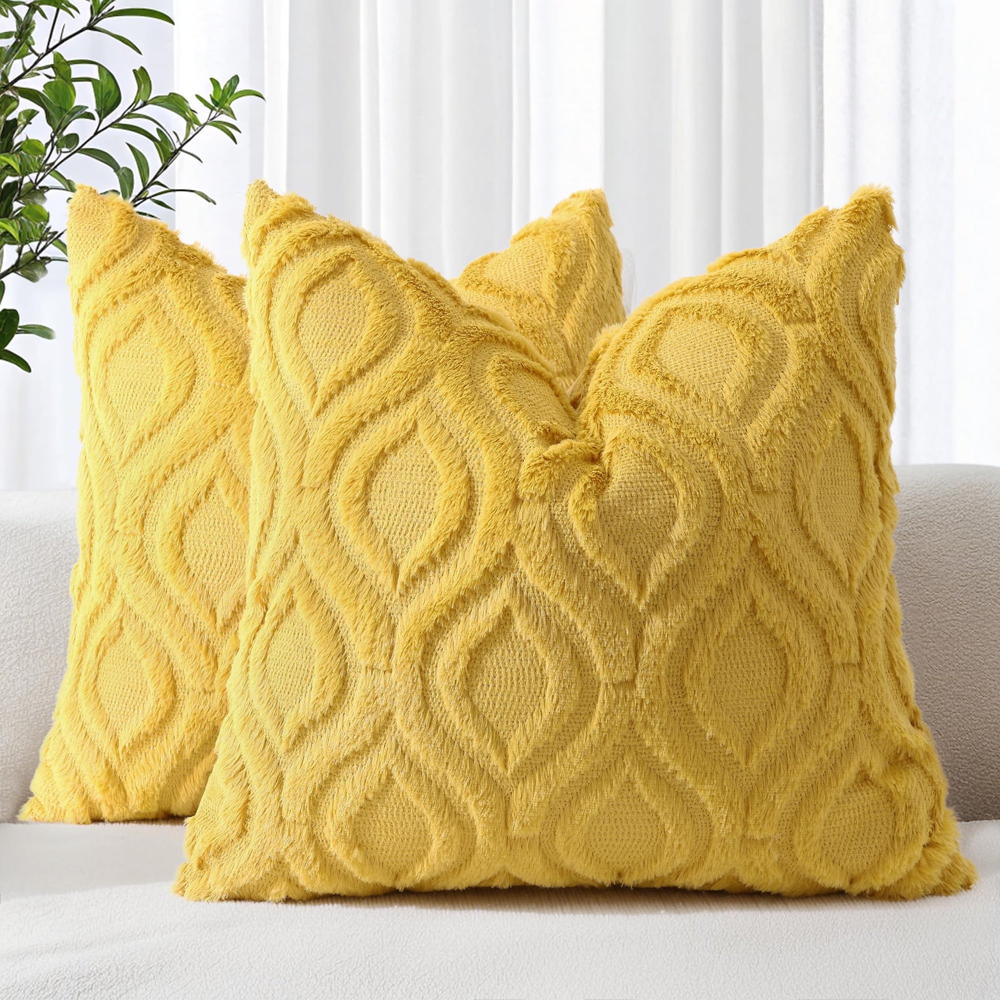 Farmhouse Faux Wool Pillow Covers - Handbags Specialist Headquarter