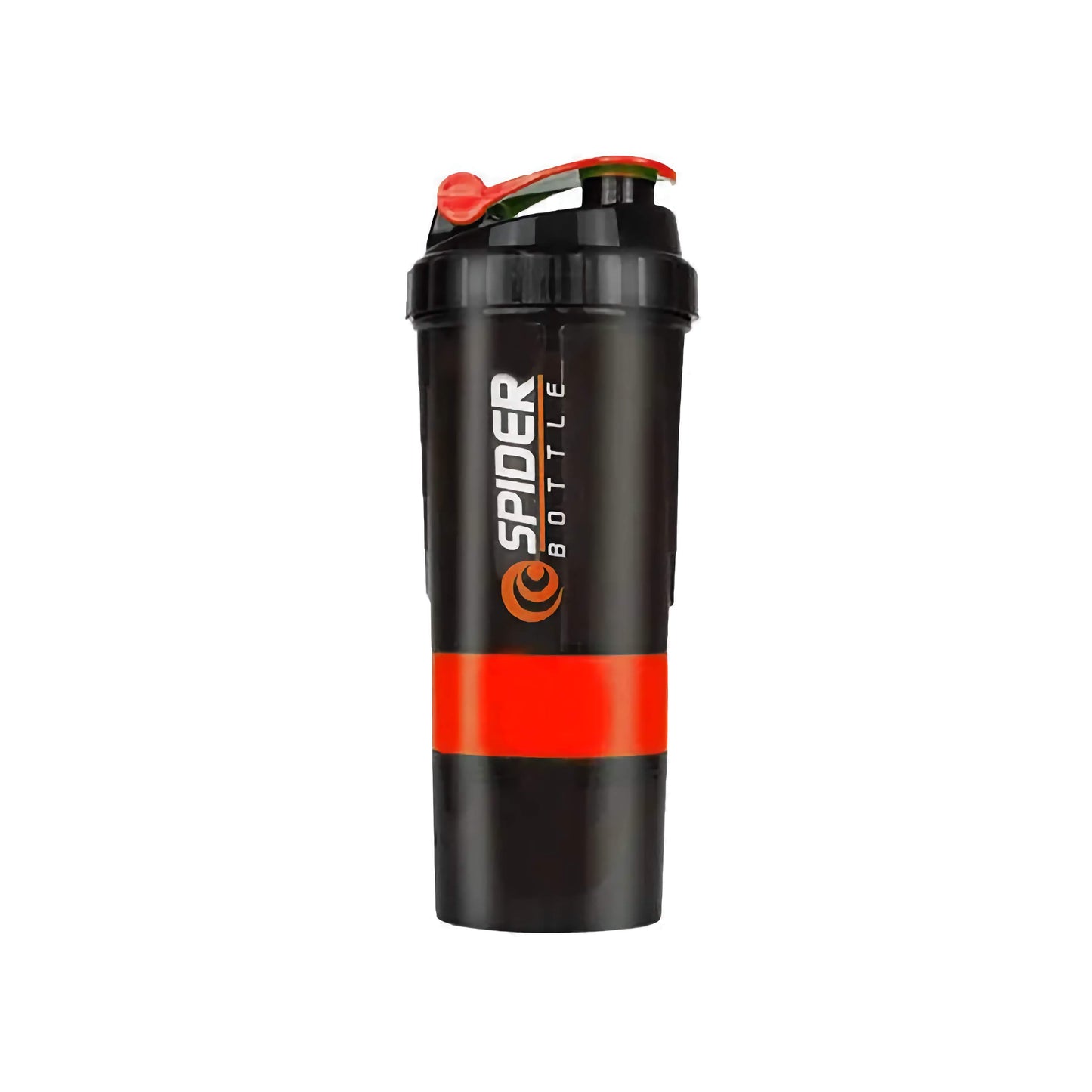 3-Layer Protein Shaker Bottle – Leakproof, BPA-Free, with Powder & Pill Storage for Fitness and Gym