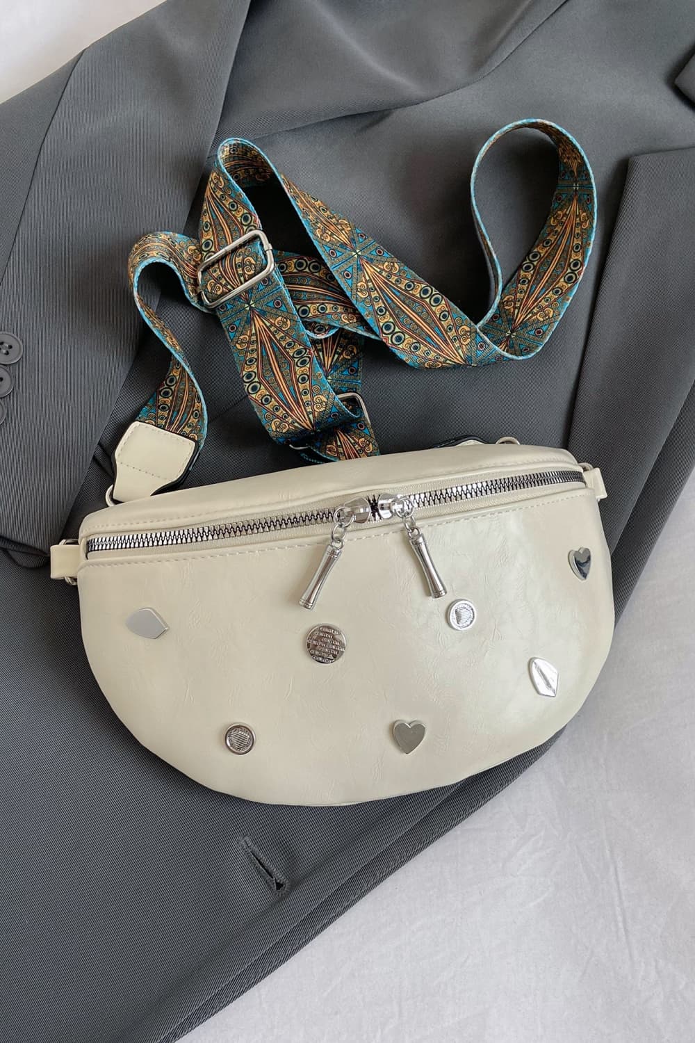 PU Leather Sling Bag - Premium Crossbody Bag from Trendsi - Just $26.99! Shop now at Handbags Specialist Headquarter