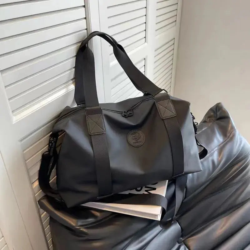 Oxford Cloth Travel Handbag.
