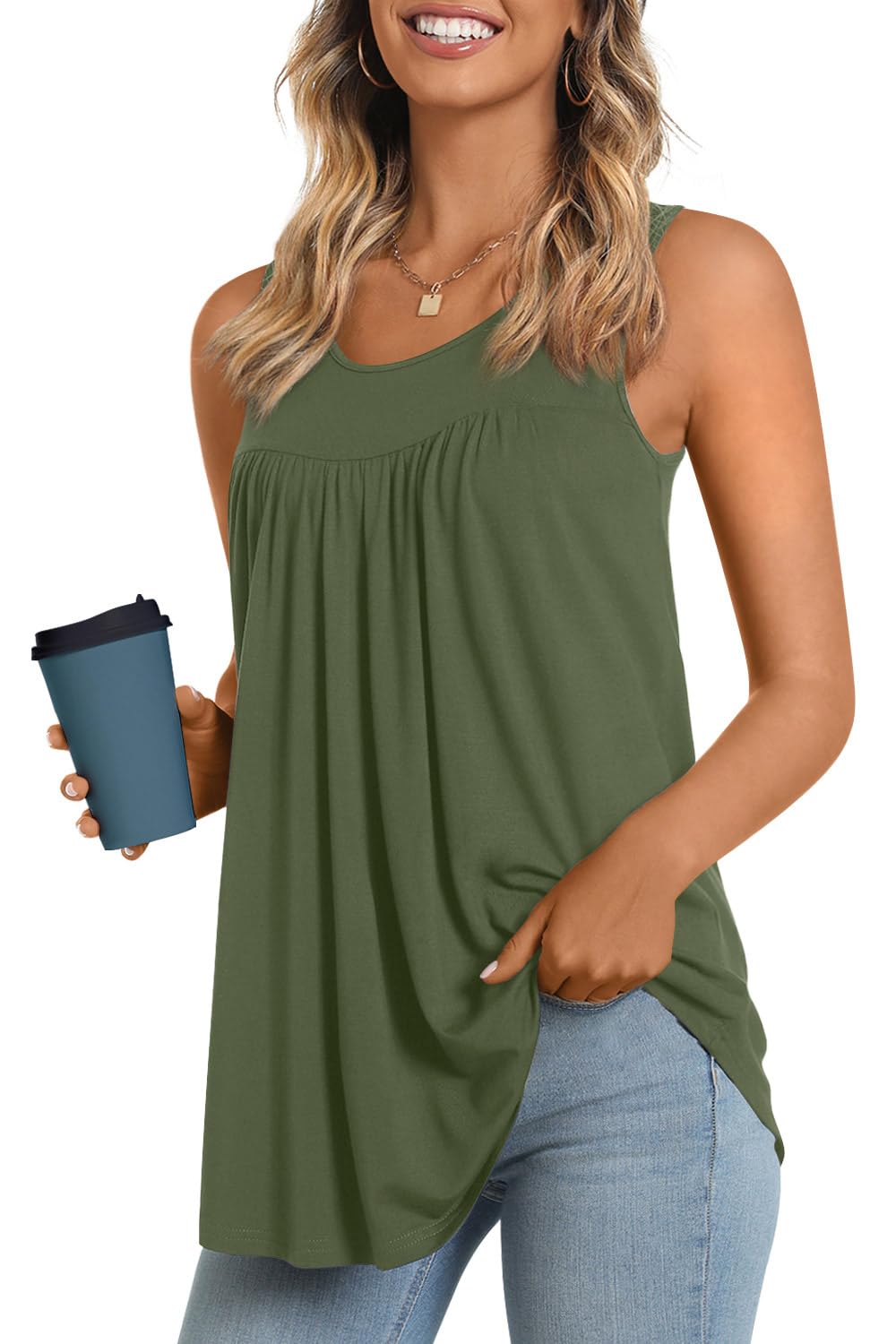 Longyuan Summer Sleeveless Tunics for Women - Handbags Specialist Headquarter