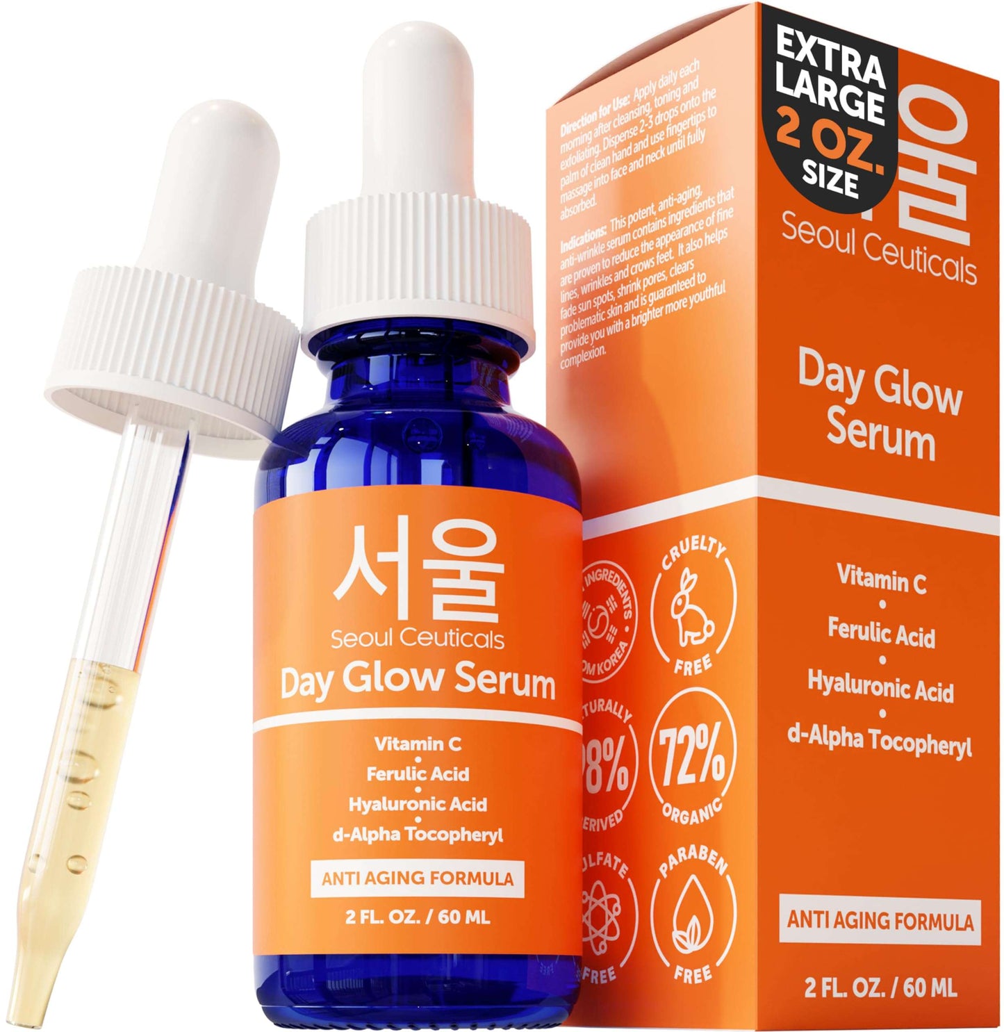 SeoulGlow 20% C + HA Anti - Aging Serum 1oz - Handbags Specialist Headquarter