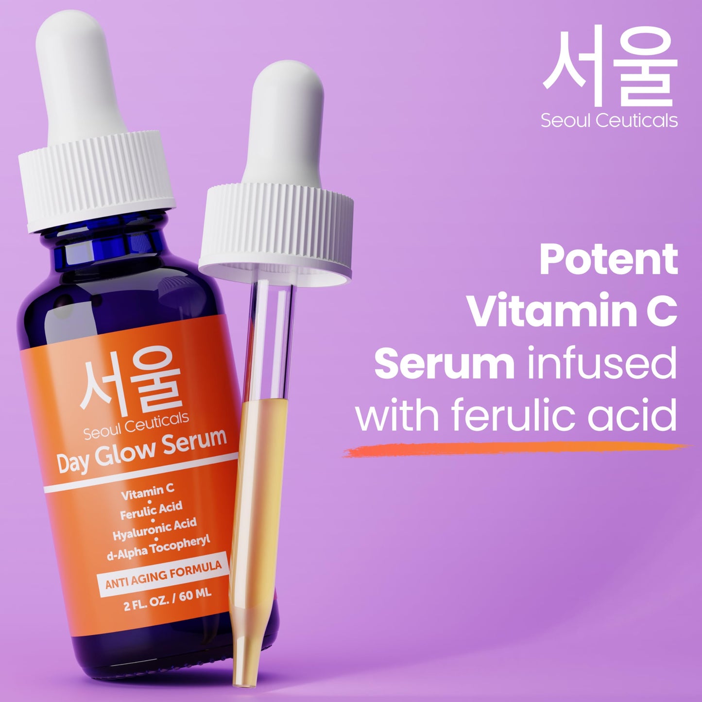 SeoulGlow 20% C + HA Anti - Aging Serum 1oz - Handbags Specialist Headquarter