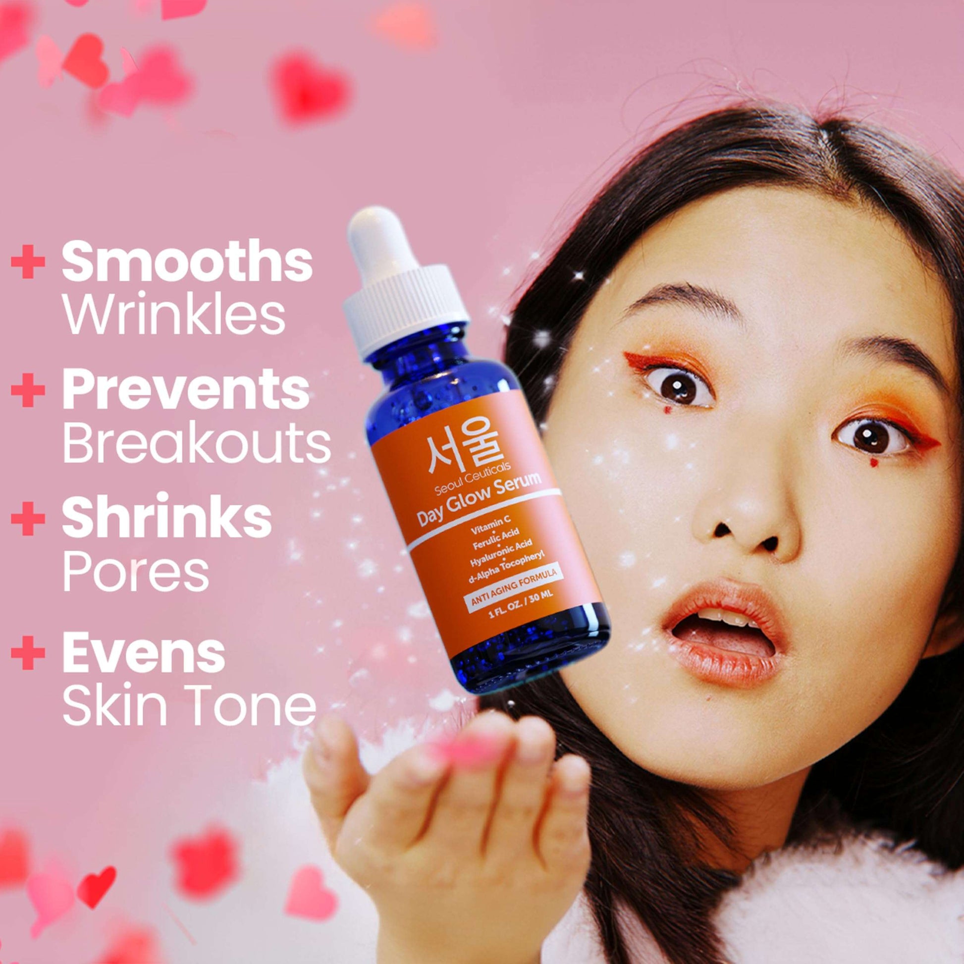 SeoulGlow 20% C + HA Anti - Aging Serum 1oz - Handbags Specialist Headquarter