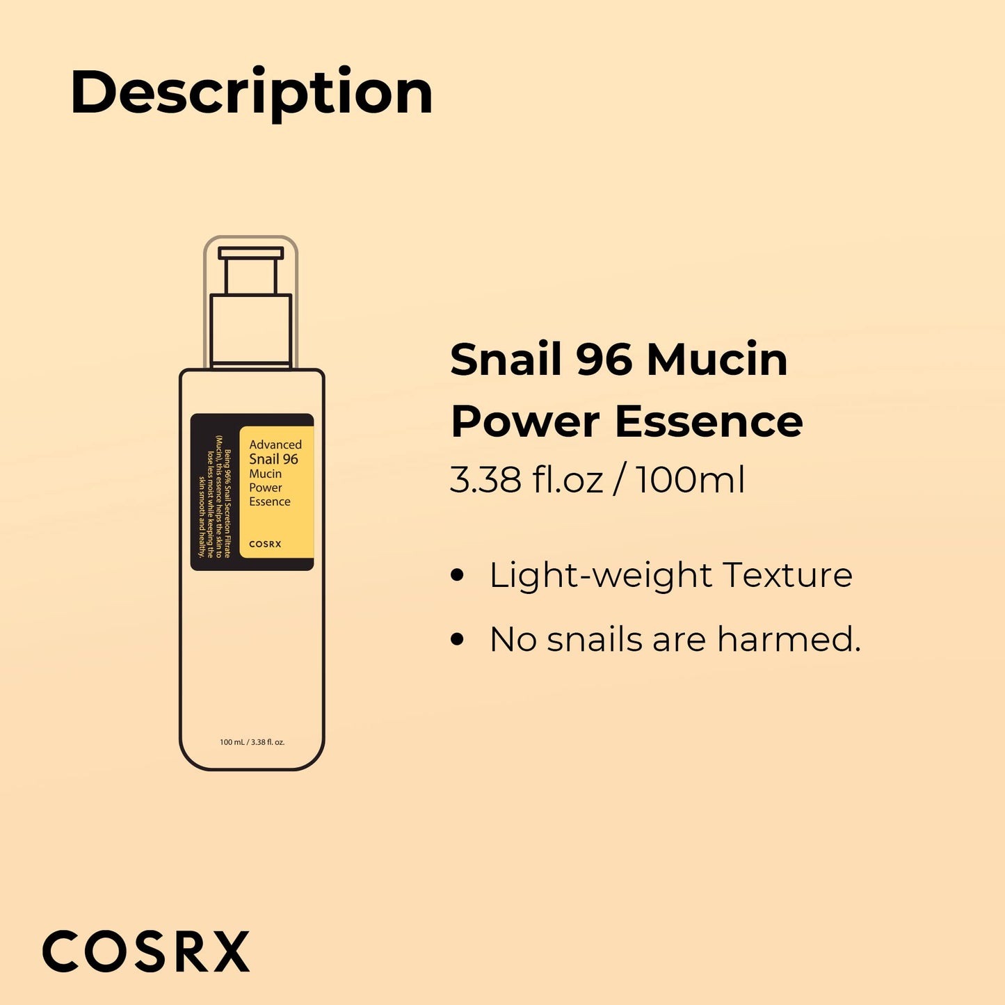 Snail Power Essence 96% - Hydrating Serum for Radiance - Handbags Specialist Headquarter