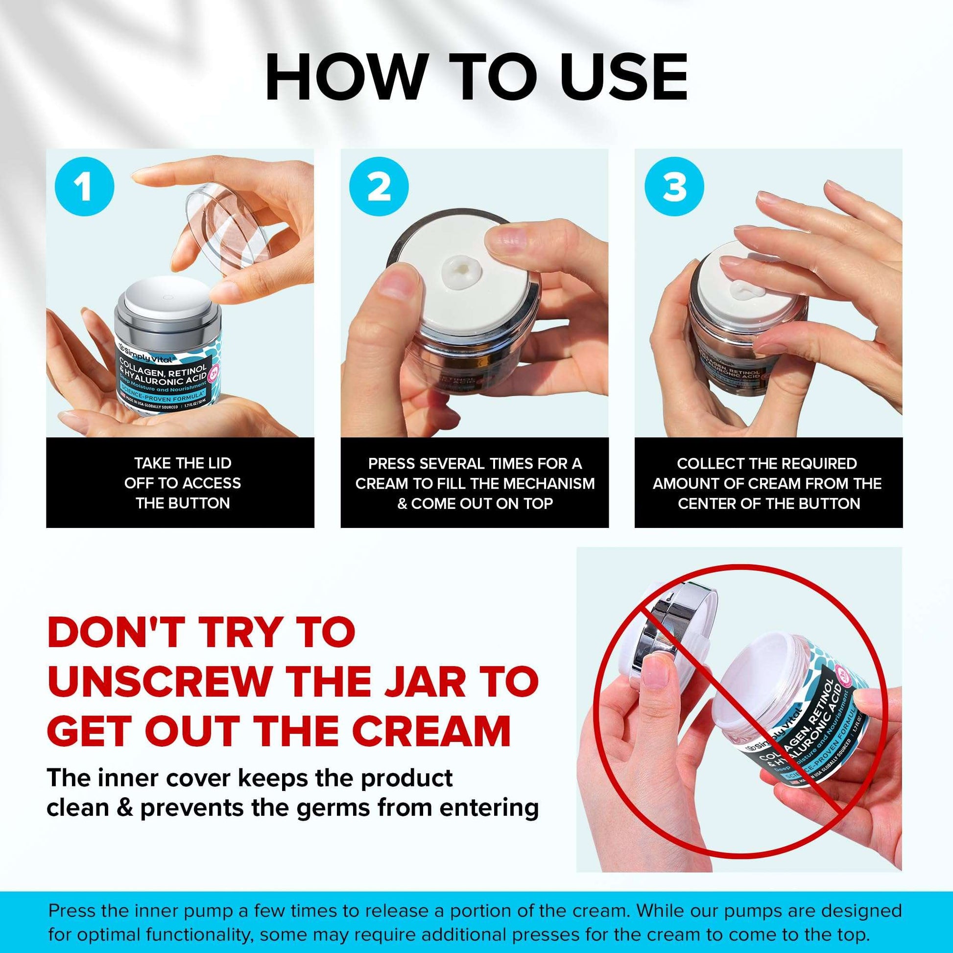 Vital Retinol Collagen Cream - Handbags Specialist Headquarter