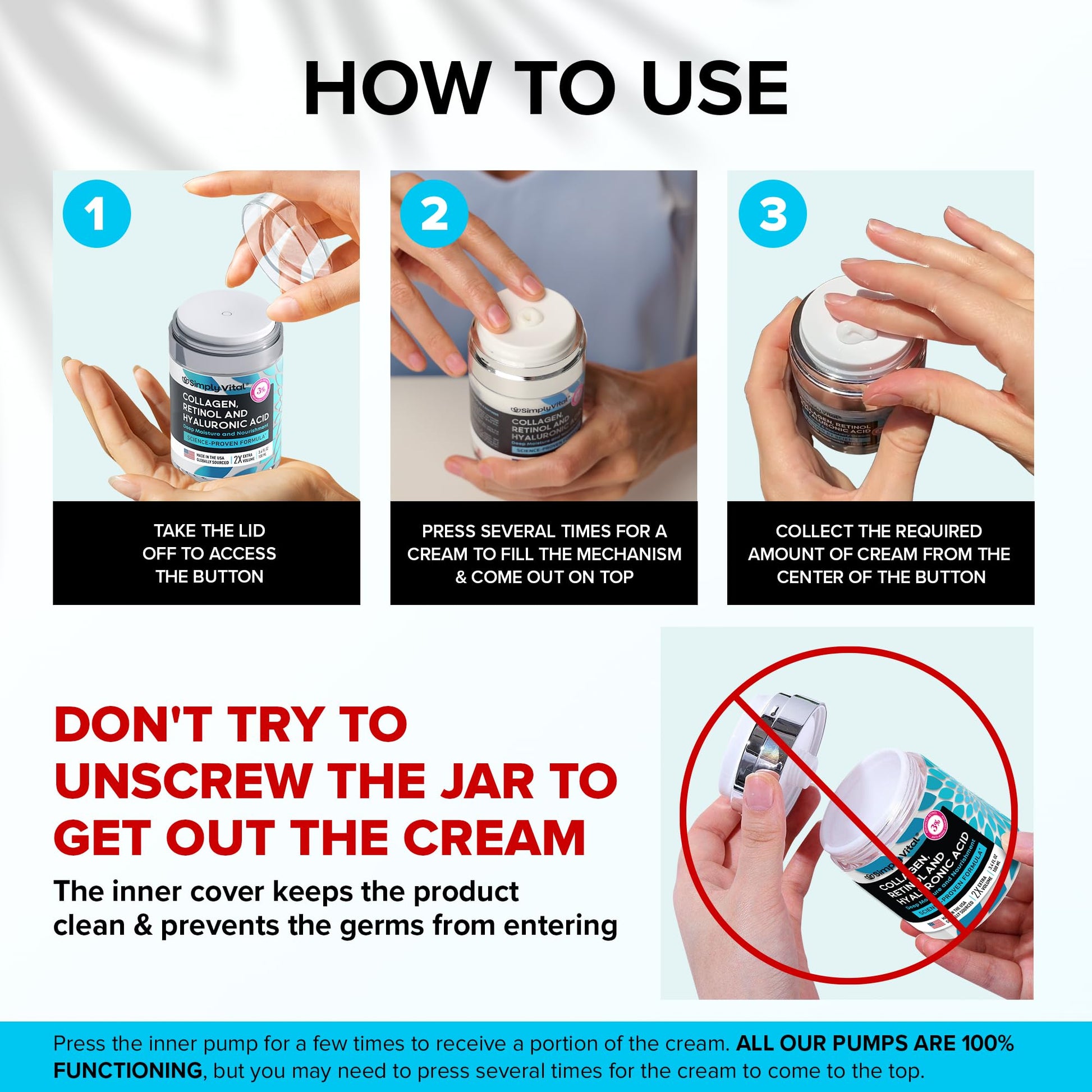 Vital Retinol Collagen Cream - Handbags Specialist Headquarter