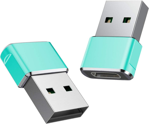 Basesailor USB to USB C Adapter 2Pack,USB C Female to A Male OTG Charger Type C Converter for Apple Watch Ultra iWatch 7 8 9,iPhone 15 14 13 12 Plus Pro Max,AirPods,iPad Air,CarPlay,Samsung Galaxy S23 - Premium Adapters and Cables from Visit the Basesailor Store - Just $14.99! Shop now at Handbags Specialist Headquarter