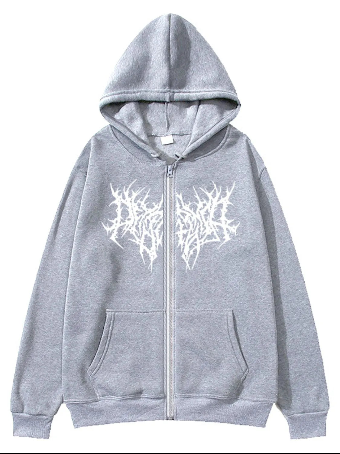 Men's Full Size Zip Up Long Sleeve Hoodie Plus Size - Premium  from Trendsi - Just $24.66! Shop now at Handbags Specialist Headquarter