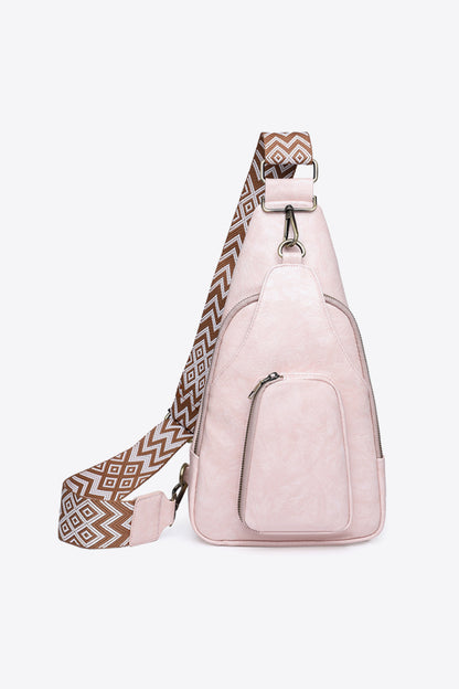 Adored Take A Trip PU Leather Sling Bag - Premium Crossbody Bag from Trendsi - Just $45.99! Shop now at Handbags Specialist Headquarter