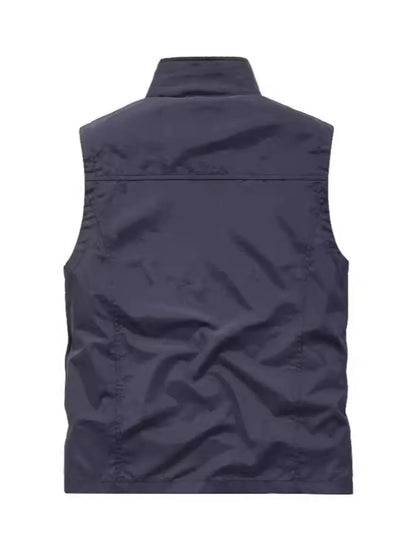 Men's Plus Size Zip Up Vest - Premium  from Trendsi - Just $41.78! Shop now at Handbags Specialist Headquarter