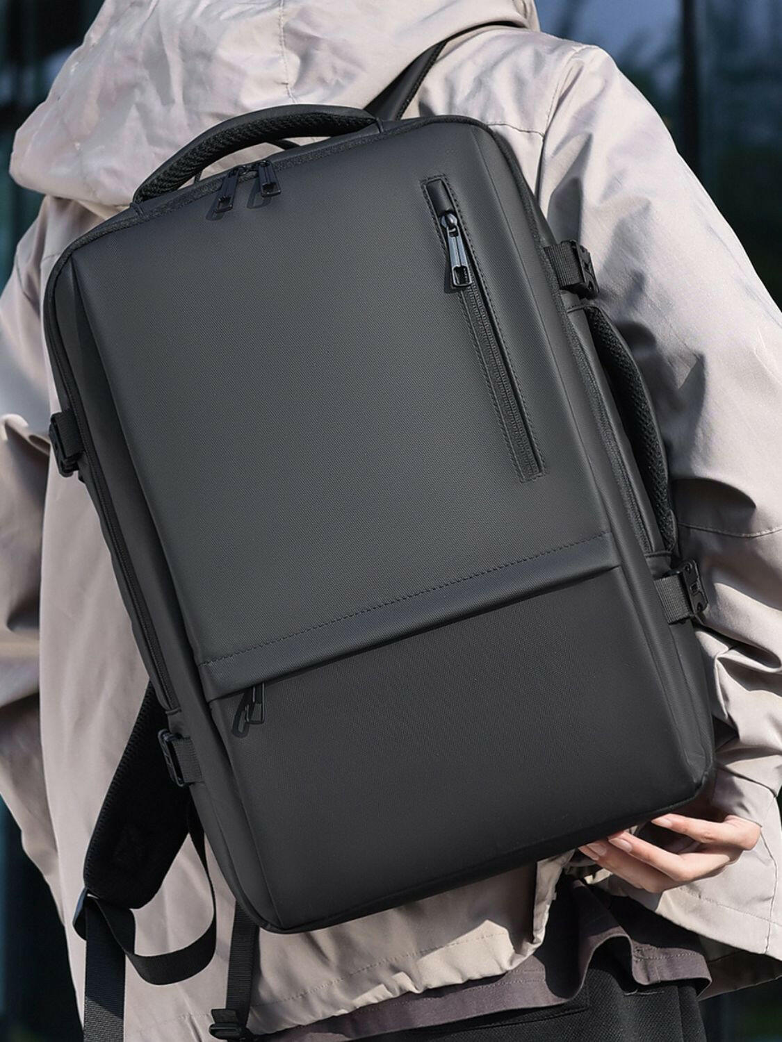 Multi-Pockets Adjustable Straps Backpack Bag.