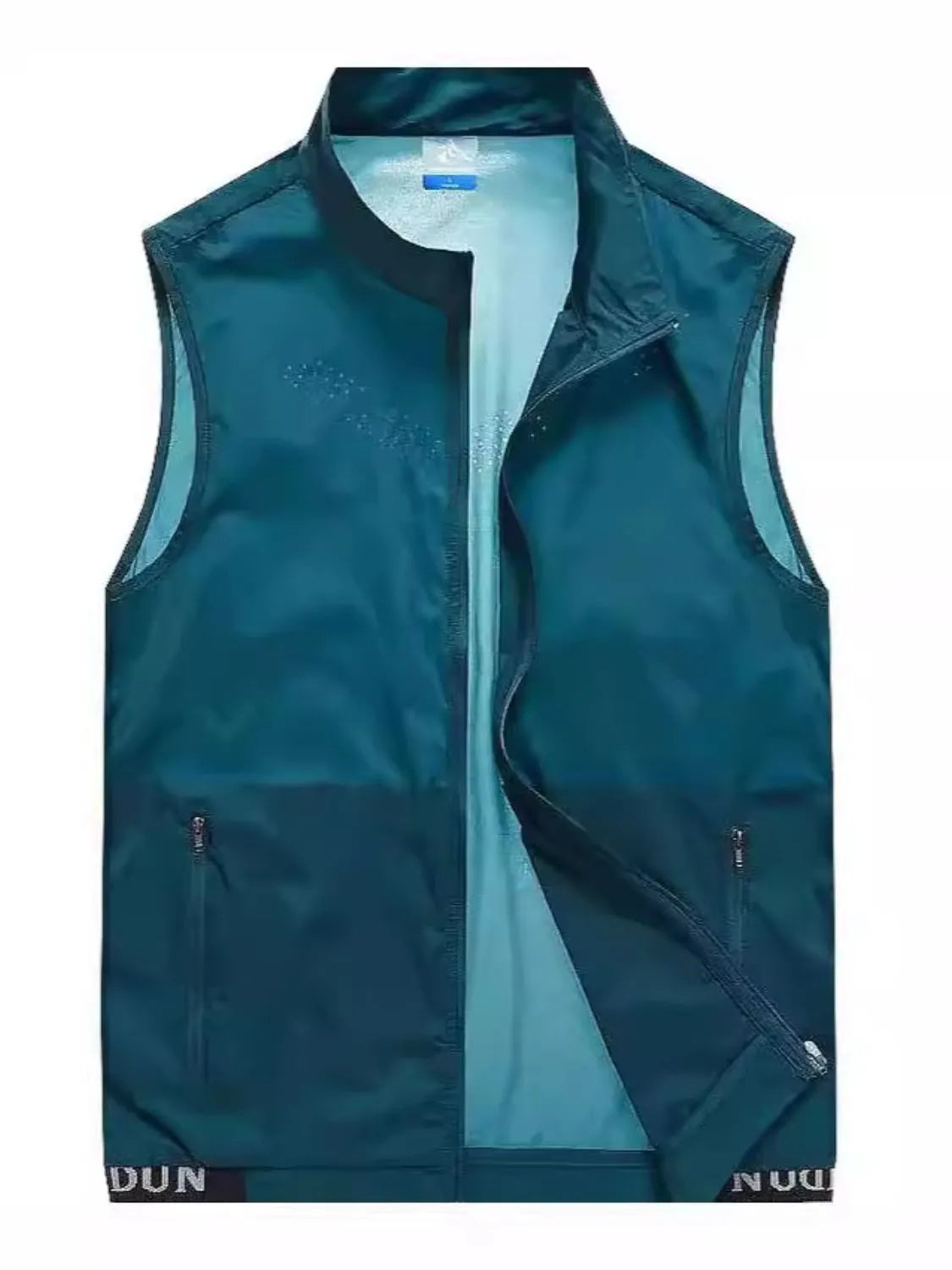 Men's Plus Size Zip Up Vest - Premium  from Trendsi - Just $31.74! Shop now at Handbags Specialist Headquarter