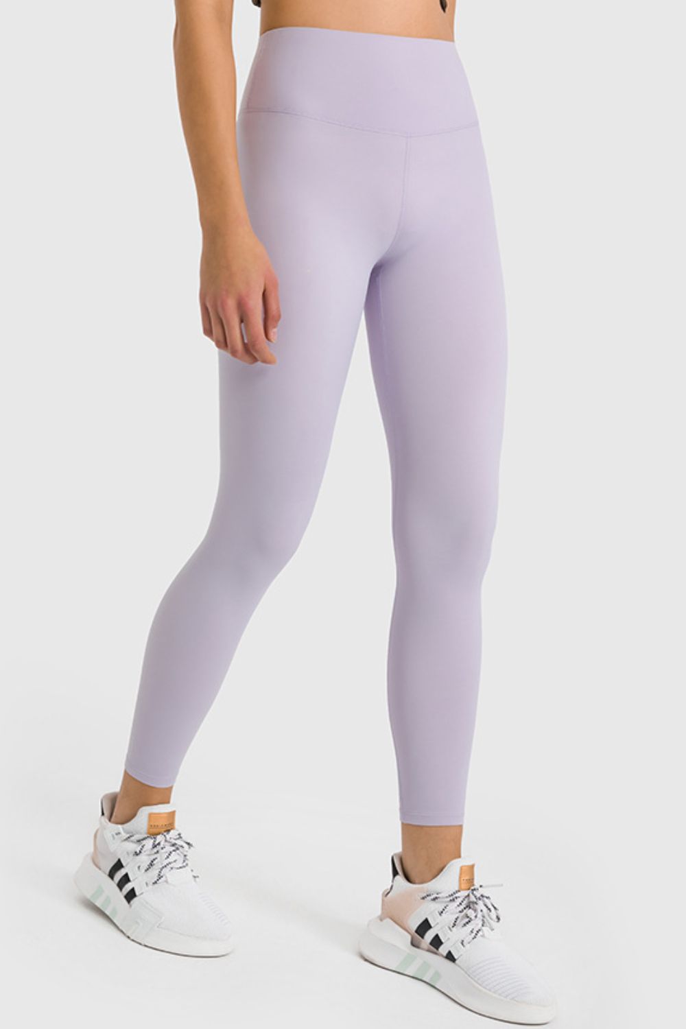 Millennia High Waist Ankle-Length Yoga Leggings - Premium Leggings from Trendsi - Just $62.76! Shop now at Handbags Specialist Headquarter