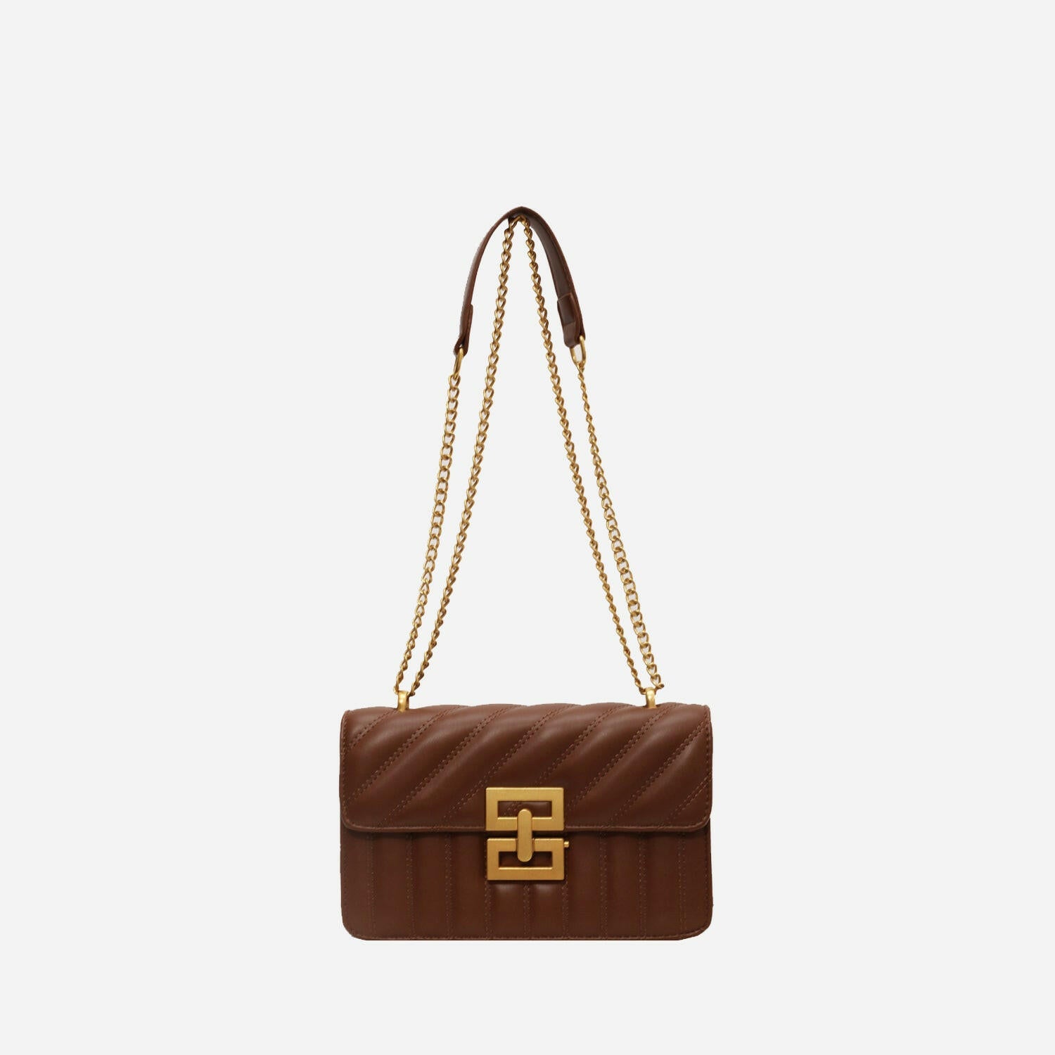 PU Leather Crossbody Bag.
