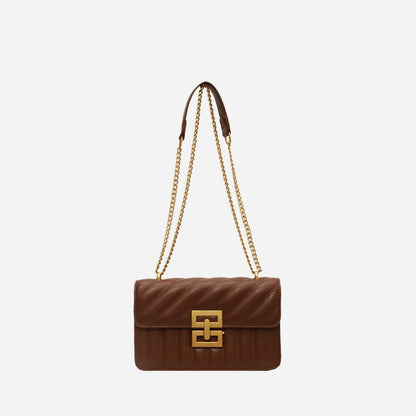 PU Leather Crossbody Bag.