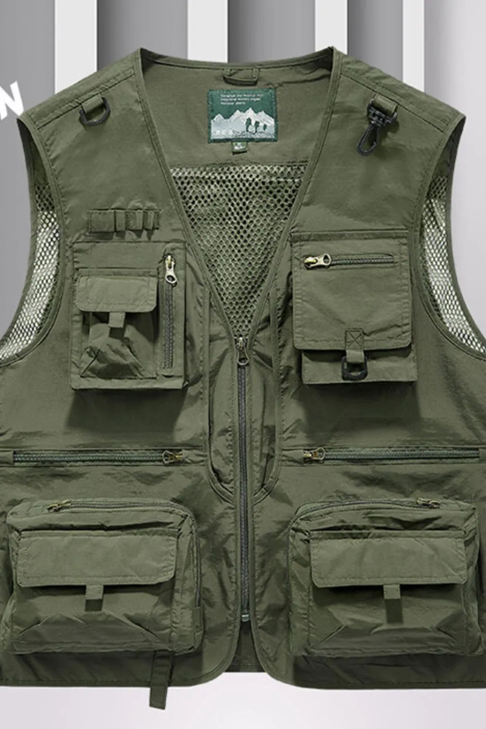 Men's Full Size Zip Up Vest Plus Size - Premium  from Trendsi - Just $28.60! Shop now at Handbags Specialist Headquarter