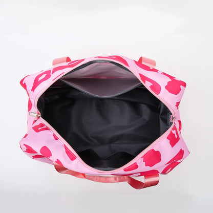 Oxford Cloth Printed Travel Bag - Premium travel-bag from Trendsi - Just $44.99! Shop now at Handbags Specialist Headquarter
