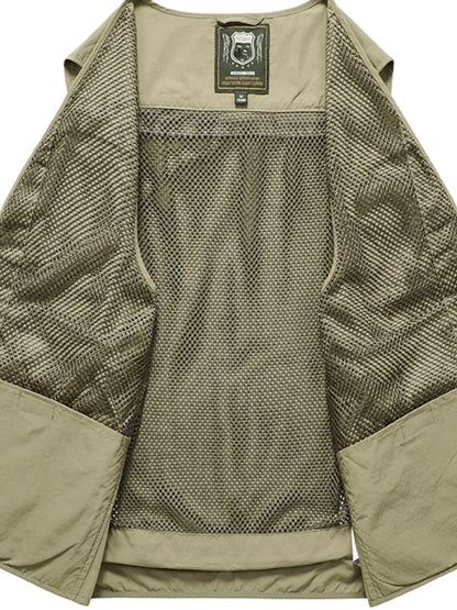Men's Full Size Zip Up Vest with Pockets Plus Size - Premium  from Trendsi - Just $45.86! Shop now at Handbags Specialist Headquarter