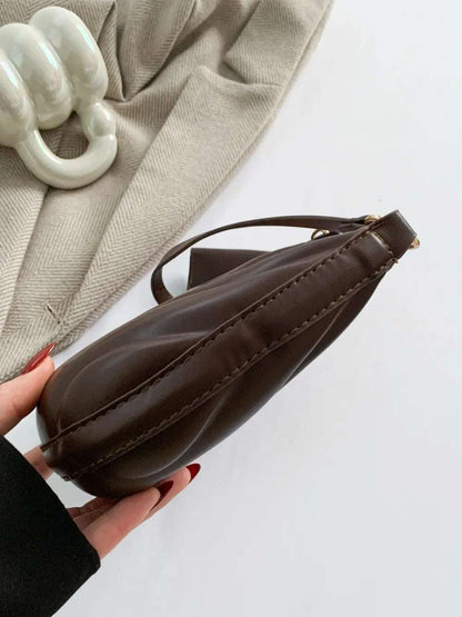 PU Leather Shoulder Bag with EarPods Bag - Premium Crossbody Bag from Trendsi - Just $18.99! Shop now at Handbags Specialist Headquarter
