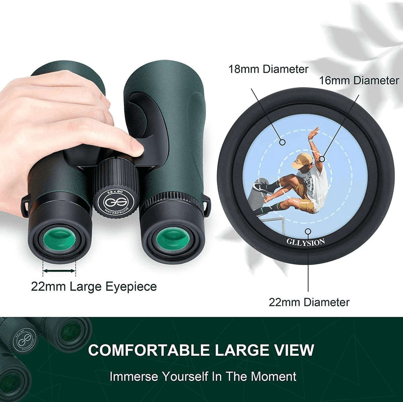 12X50 Professional HD Binoculars for Adults with Phone Adapter, High Power Binoculars with Bak4 Prisms, Super Bright Lightweight & Waterproof Binoculars Perfect for Bird Watching, Hunting, Stargazing - Premium  from GLLYSION - Just $215.29! Shop now at Handbags Specialist Headquarter