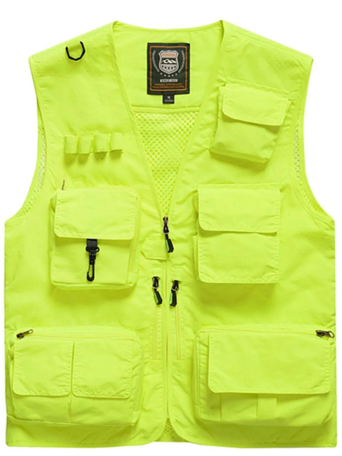 Men's Full Size Mesh  Zip Up Vest Plus Size - Premium  from Trendsi - Just $46.12! Shop now at Handbags Specialist Headquarter