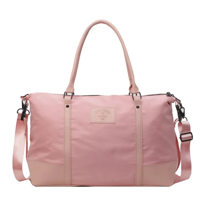 Detachable Crossbody Strap Polyester Travel Bag - Premium travel-bag from Trendsi - Just $44.99! Shop now at Handbags Specialist Headquarter