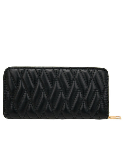 PU Leather Solid Color Wallet.