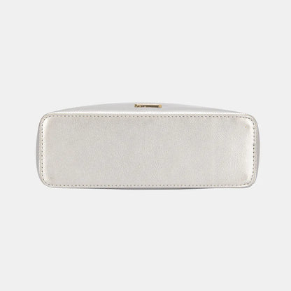 David Jones Texture PU Leather Handbag - Premium Handbags from Trendsi - Just $37.99! Shop now at Handbags Specialist Headquarter