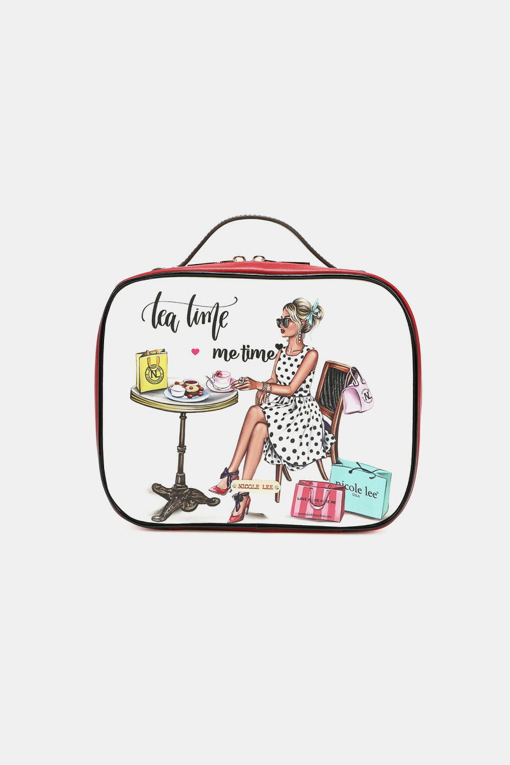 Nicole Lee USA Printed Handbag with Three Pouches - Premium Handbags from Trendsi - Just $39! Shop now at Handbags Specialist Headquarter