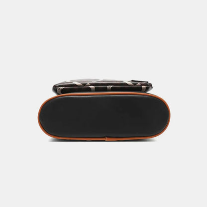 Nicole Lee USA Geometric Pattern Crossbody Bag - Premium Wallet from Trendsi - Just $53.99! Shop now at Handbags Specialist Headquarter